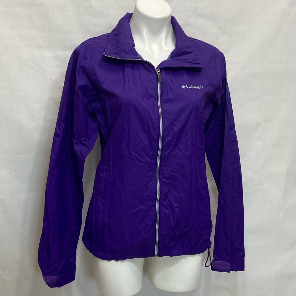 Columbia Purple Switchback Packable Lightweight R… - image 2